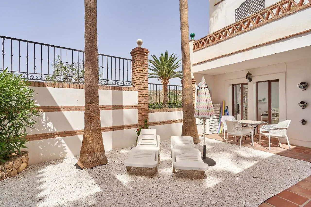 Garden Apartment In Frigiliana Spain