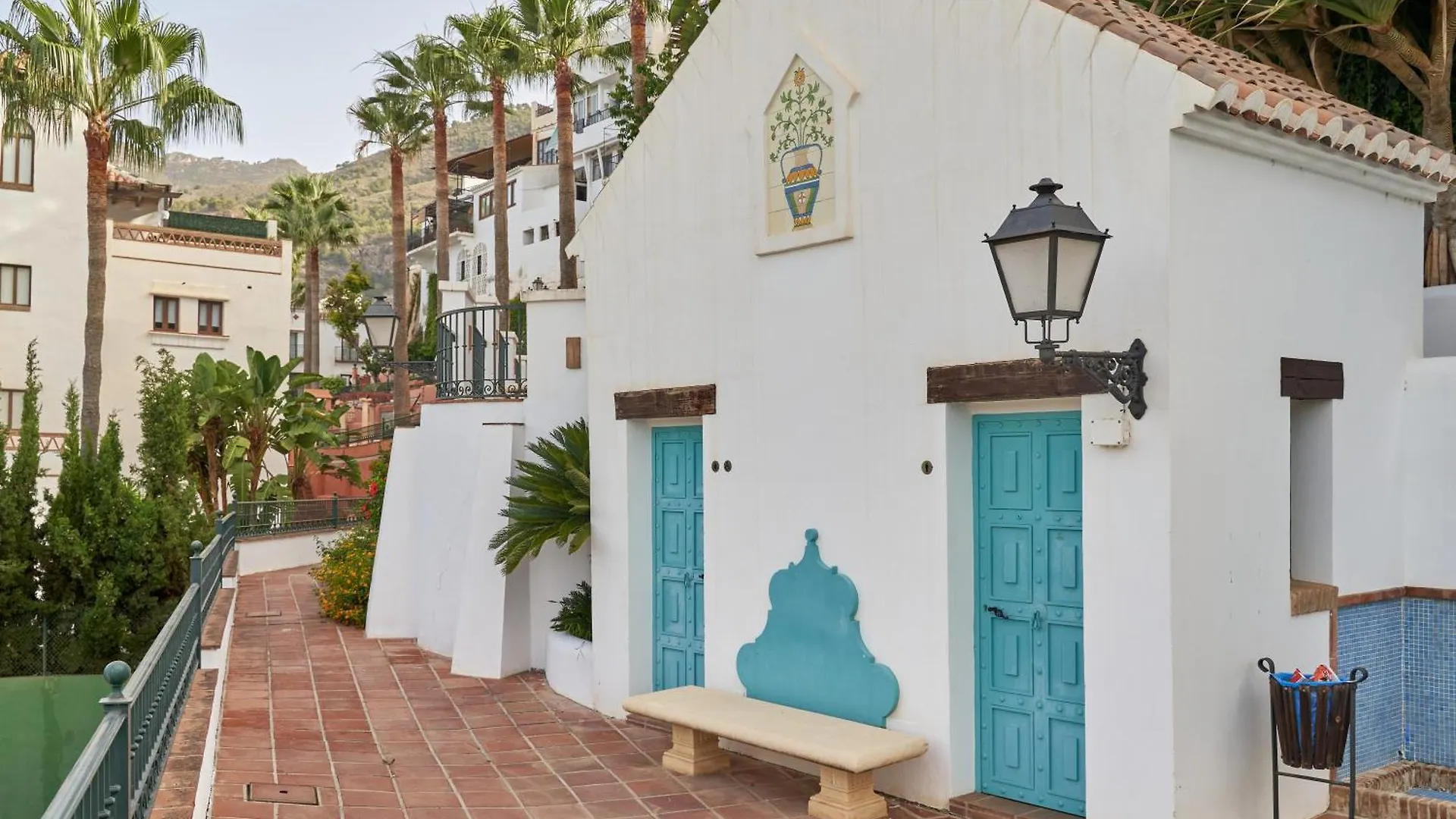 Garden Apartment In Frigiliana Spain